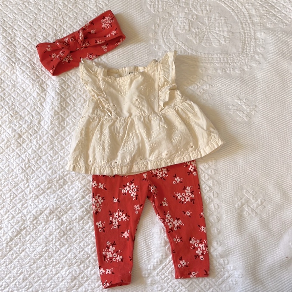 Cat & Jack baby girl outfit